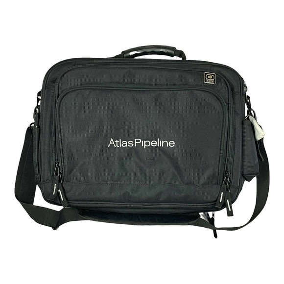 OGIO Briefcase Shoulder Messenger Laptop Computer Black Travel Bag - Picture 4 of 12